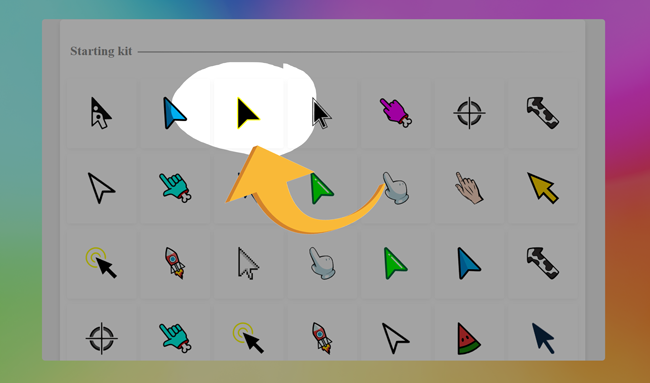 Kurzor alkalmazása